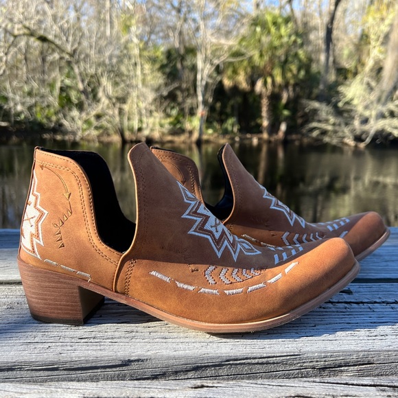 ☀️ BUTITI | Boho Booties | Side Cut | EURO 43, US 10. - Picture 13 of 15